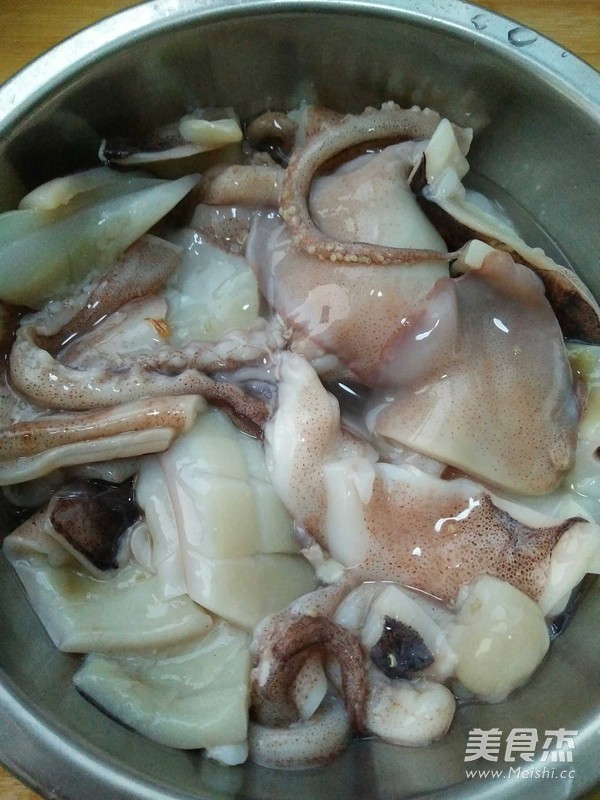 Korean Style Squid recipe