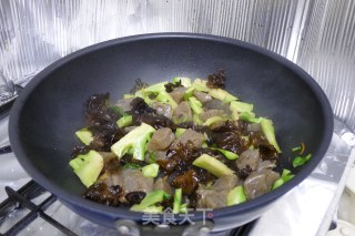 Healthy Konjac Fungus Stir Fry recipe