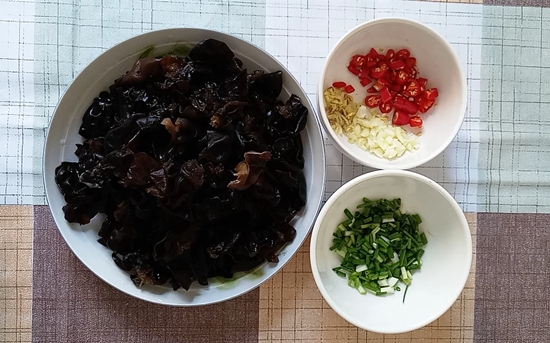 Cold Black Fungus recipe