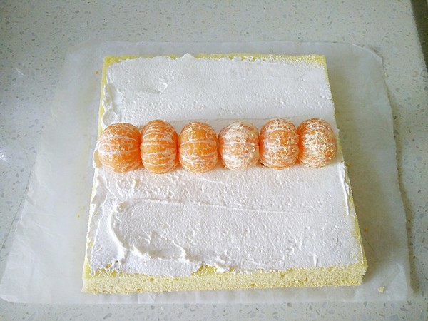 Orange Cake Roll recipe