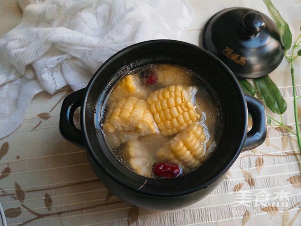 Fan Bone Corn Soup recipe
