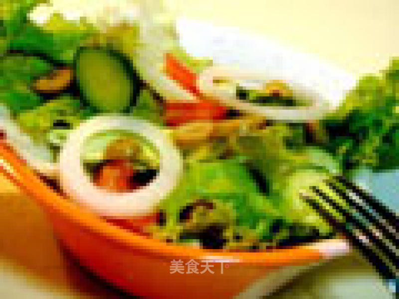 Western-style Refreshing Vegetable "pastoral Salad" recipe