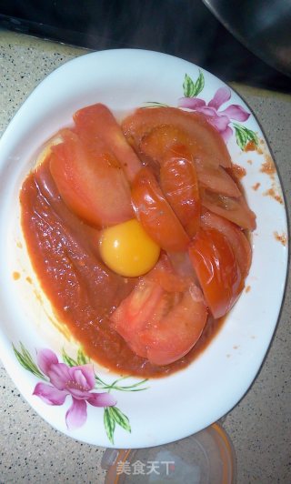 Tomato and Egg Spaghetti recipe