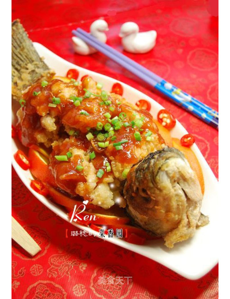 Every Year There is Fish (more Than)-sweet and Sour Fish with Sauce recipe
