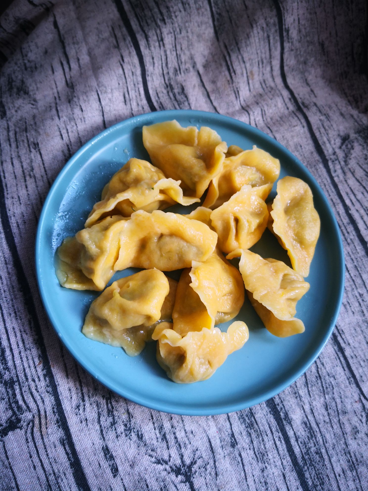 Pumpkin Noodle Dumplings recipe