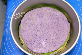 Three-color Hair Cake recipe