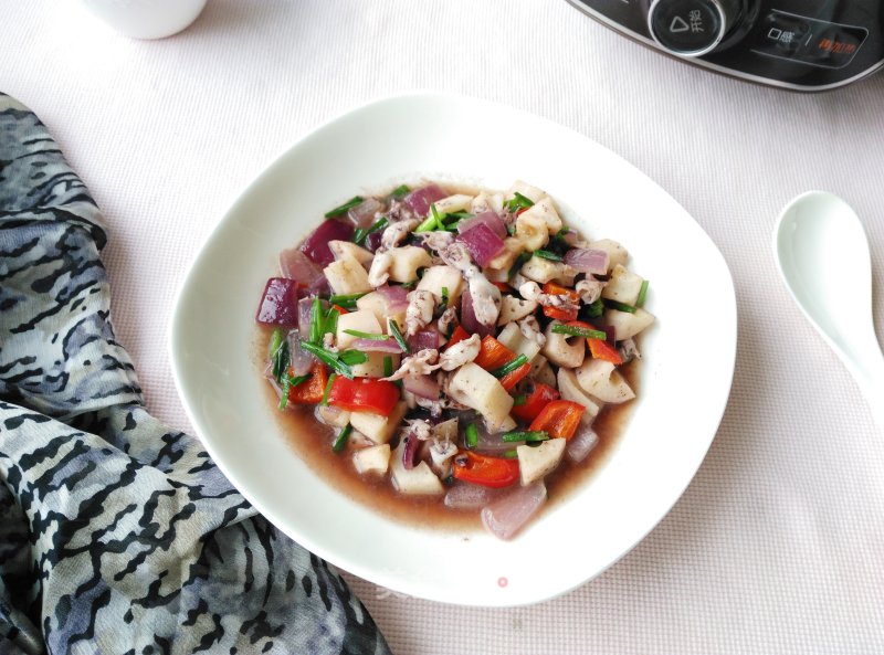 #trust之美# Fried Lotus Root with Sea Hare