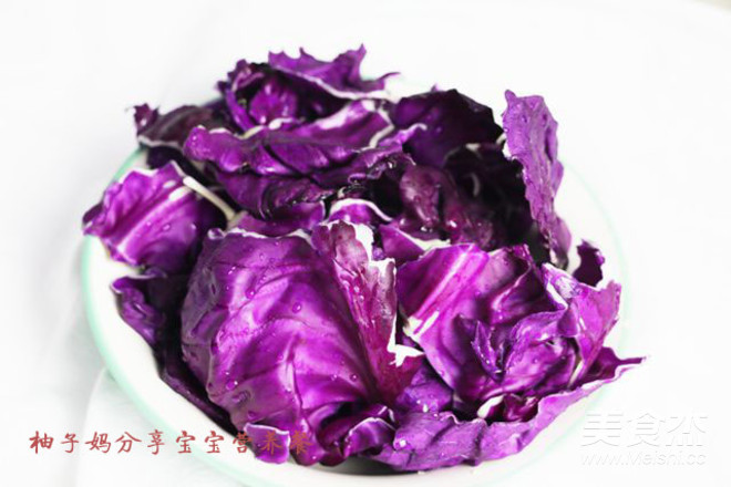 Purple Cabbage Hand Rolled Noodles recipe