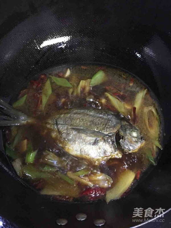 Braised Pomfret recipe