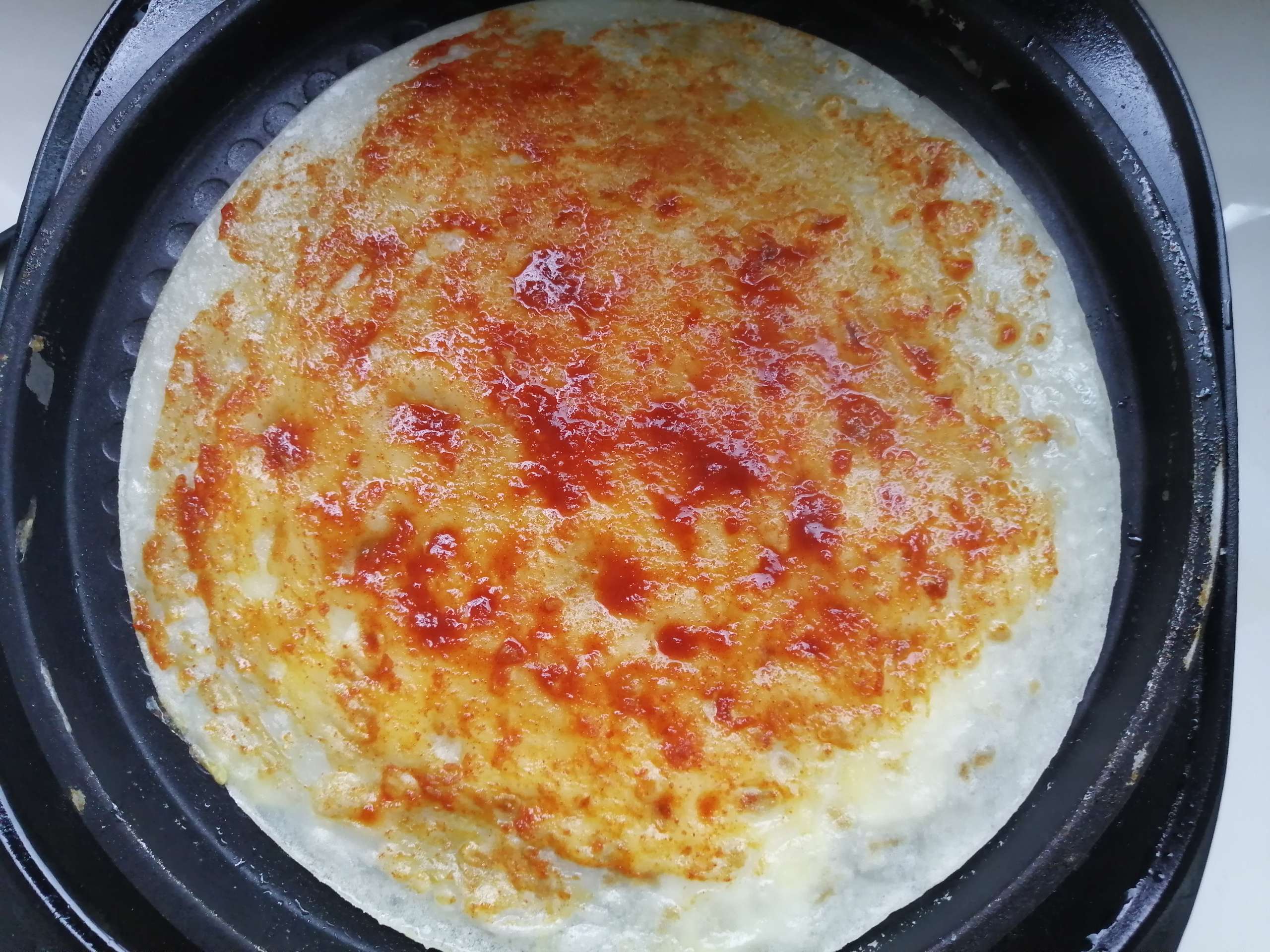 Korean Style Egg Pancake recipe