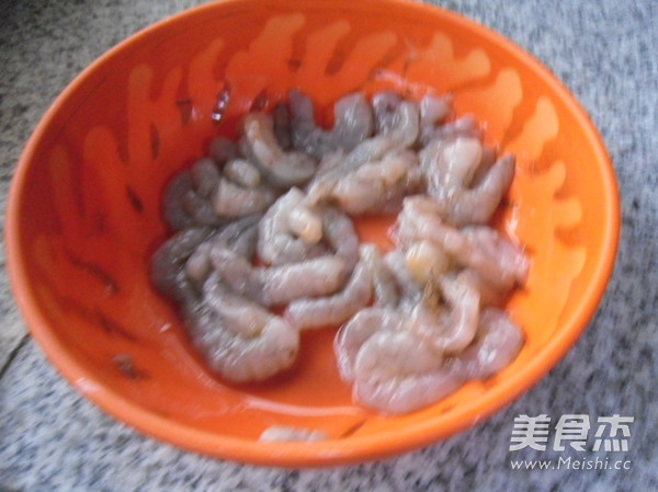 Shrimp and White Mushroom recipe