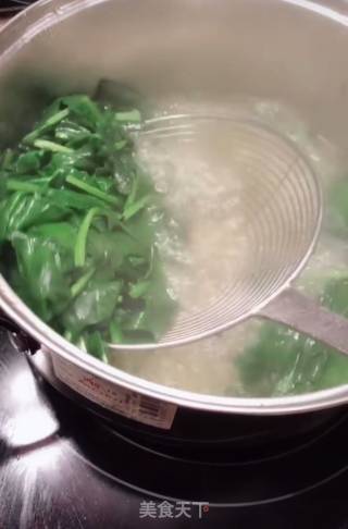 Spinach in Soup recipe