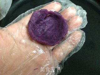 #四session Baking Contest and is Love to Eat Festival#purple Sweet Potato Yam Cheese Balls recipe