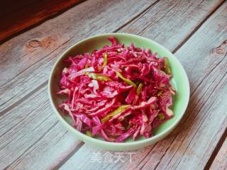 Purple Cabbage Salad recipe