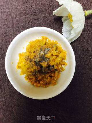 Salted Egg Yolk Fried Rice recipe