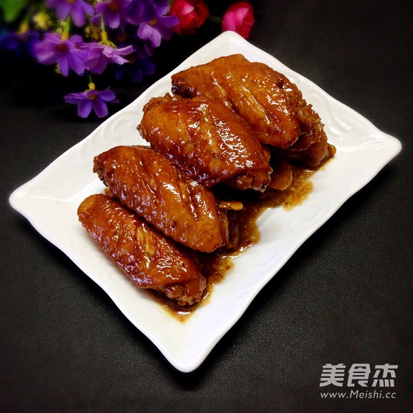 Braised Chicken Wings in Soy Sauce recipe