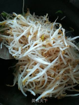 Hot and Sour Mung Bean Sprouts recipe