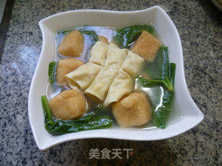 Fungus, Vegetable Oil, Tofu Noodle Soup recipe