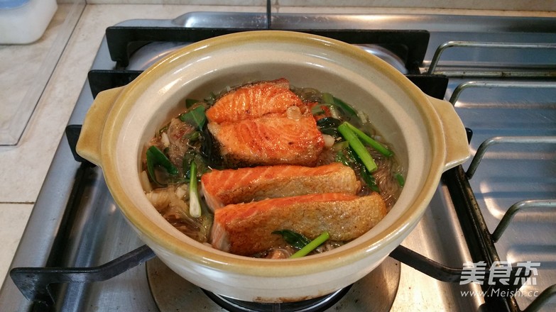 Salmon Vermicelli Casserole recipe