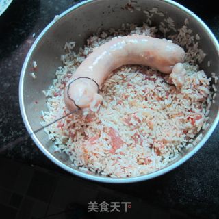 Sticky Rice Small Intestine Rolls recipe