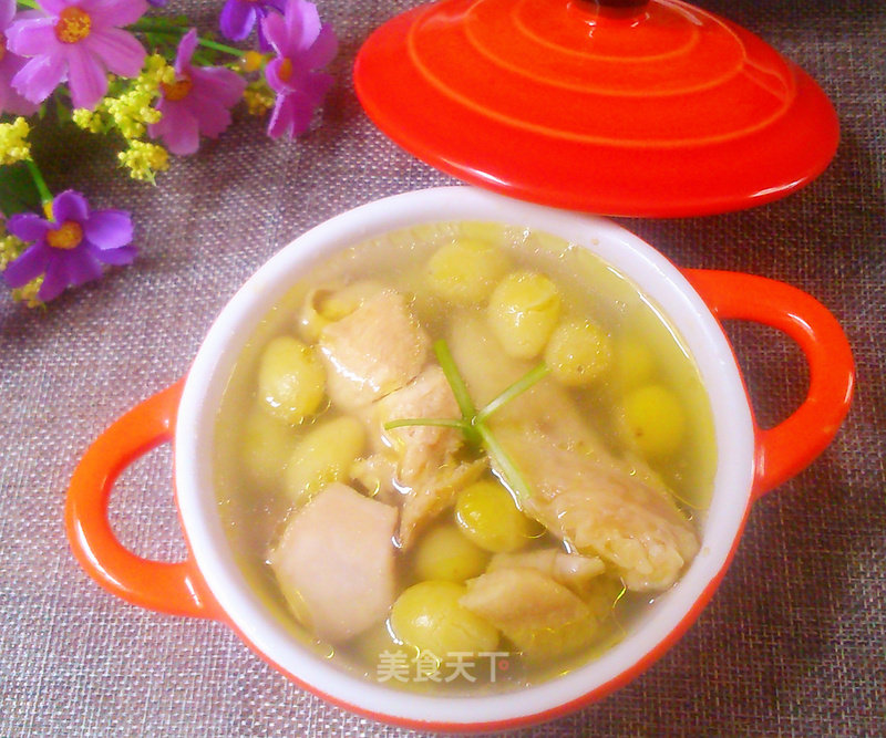 Ginkgo Chicken Soup recipe