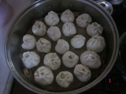 Bracken and Pork Stuffed Buns recipe