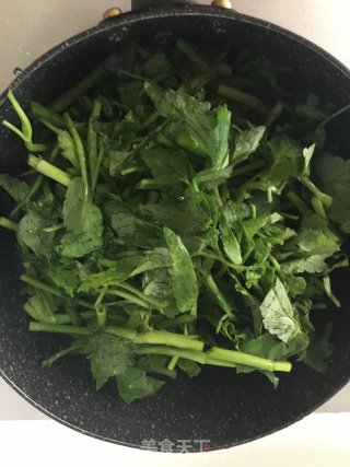 Fried Wild Celery recipe