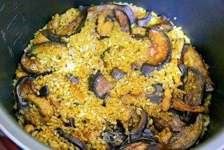Eggplant Rice Baby Nutrition Supplement, Rice + Brown Rice + Millet + Pork recipe