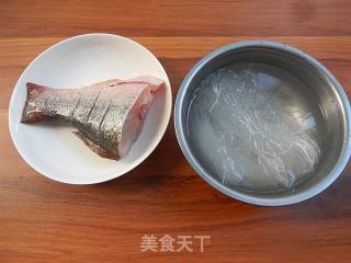 Steamed Sea Bass Tail with Vermicelli recipe