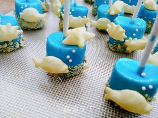 Fresh Ocean Wind Marshmallow Lollipop recipe