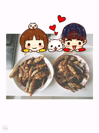 Stir-fried Razor Clams recipe