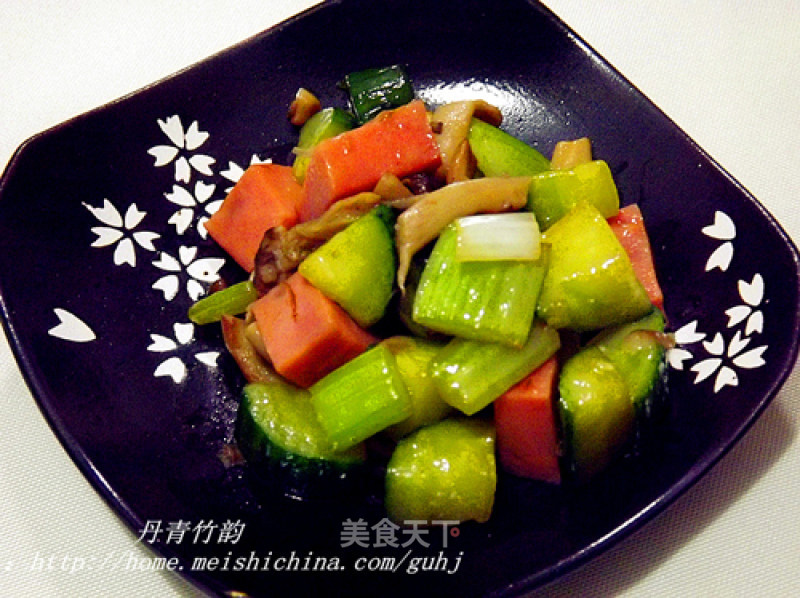 Sausage and Diced Vegetables recipe