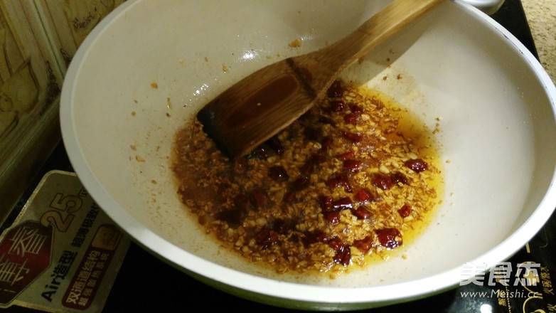 Scallops with Garlic Vermicelli recipe