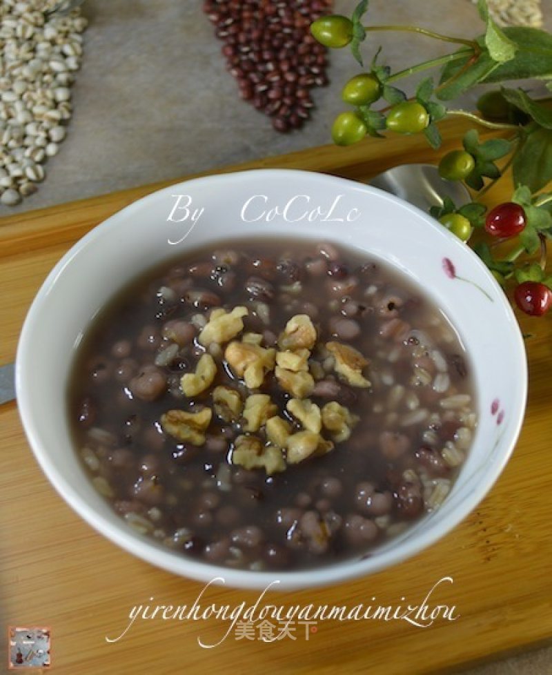 Private Vegetable Recipe-coix Seed, Red Bean, Oatmeal and Rice Porridge