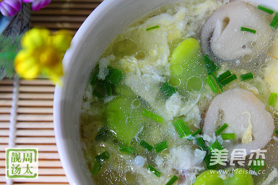 Watercress Mushroom Egg Soup recipe