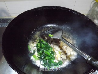 Spinach Minced Meat Custard recipe