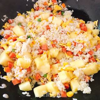 Pineapple Fried Rice recipe