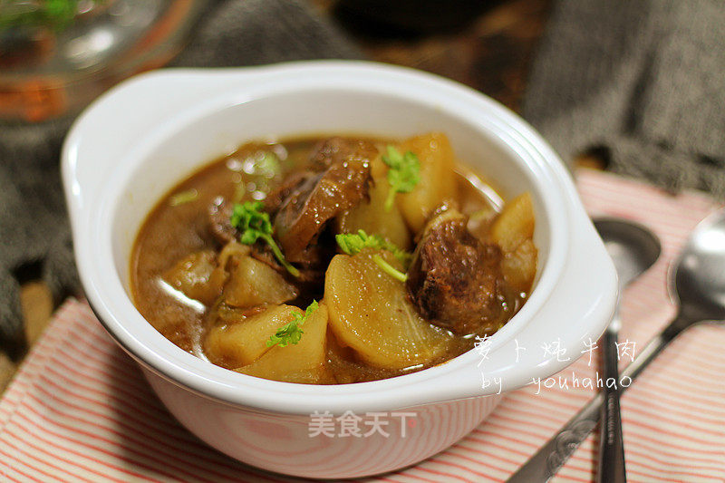 Radish Beef Stew recipe