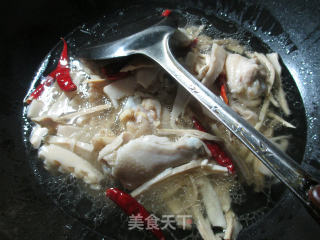 Braised Chicken Wing Root with Bamboo Shoots recipe