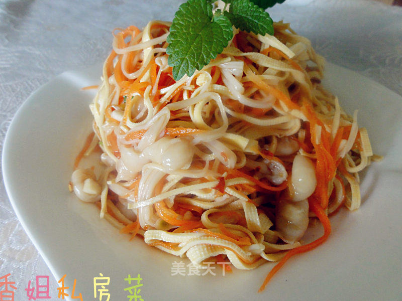 Spicy Enoki Mushroom recipe