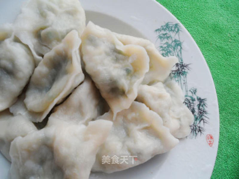 Leek Tofu Dumplings recipe
