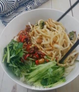 Hot and Sour Cold Noodles recipe