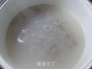 Egg Red Bean Rice Cake Soup recipe