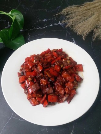 Stir-fried Red Pepper Fragrant and Dried recipe