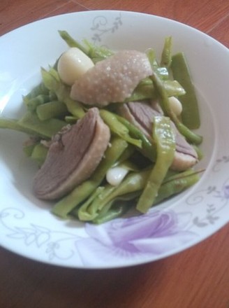 Salted Duck Beans recipe