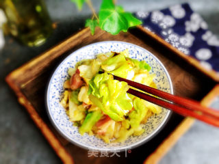 Stir-fried Cabbage with Bacon recipe
