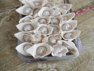 Dried Bamboo Shoots, Fungus and Fresh Meat Wontons recipe