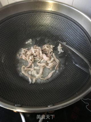 Stir-fried Plum Beans with Shredded Pork recipe