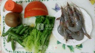 Colorful Cold Shrimp recipe