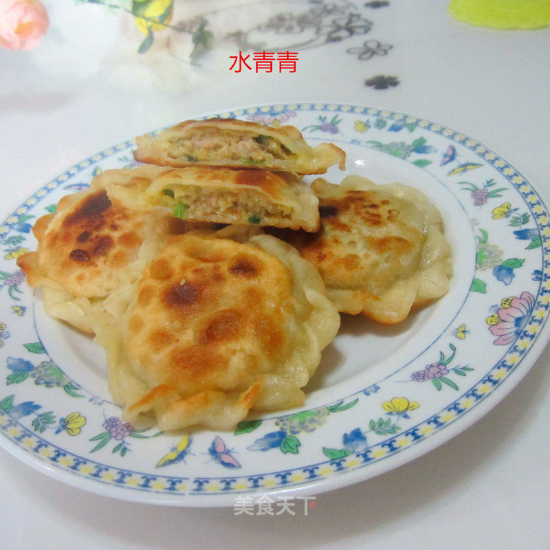 Scallion Fish Pancakes recipe